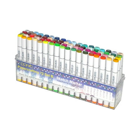 Copic Sketch Marker Set 72b Papercrafting Color