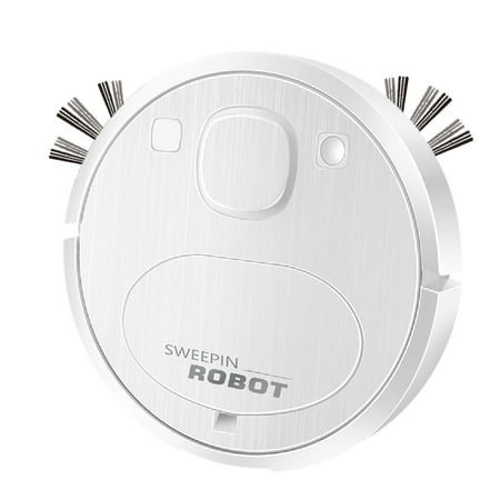 CREATITOY Smart Visual Navigation Robot Vacuum and Mop with High Suction Ultra-Thin 6cm Design & 1200mAh Battery - Low Noise Home Cleaning