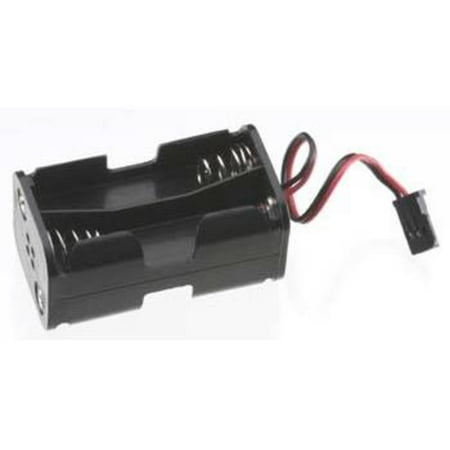 8 Cell Battery Holder - 4 Cell AA Battery Holder w/Futaba J Connector