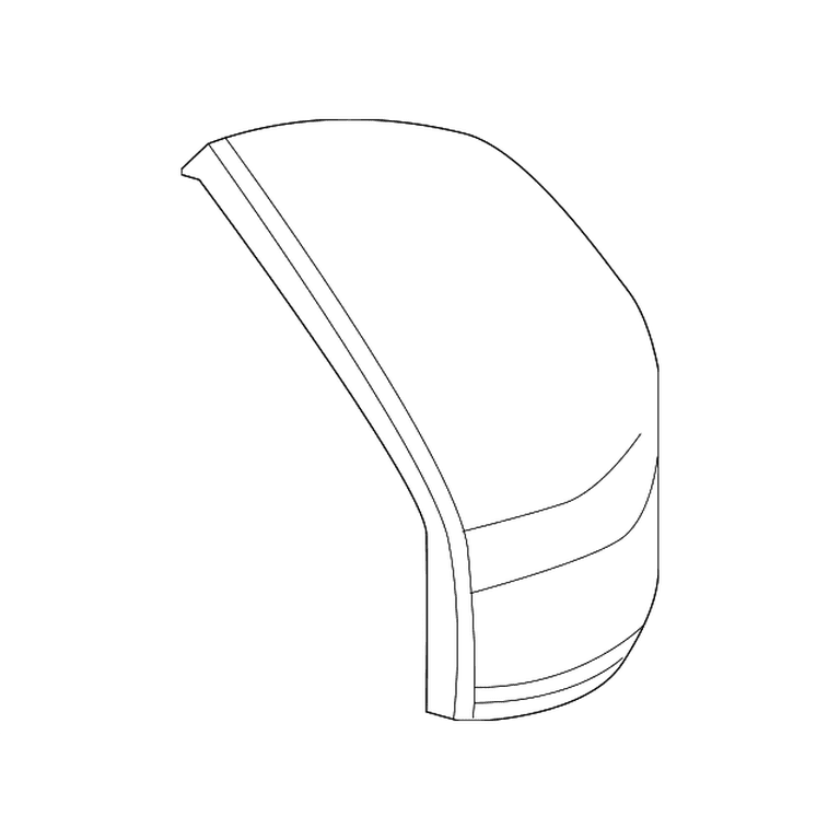 Factory Genuine OEM Acura Housing R (Upper) *NH830M* (Lunar Silver 