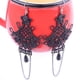 thumbnail image 3 of Pendientes Góticos de perfecl de Encaje negro 1 par, 3 of 4