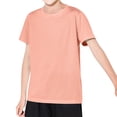 thumbnail image 3 of THDHVS Shirts for Girls,Ice Silk Mesh Quick Dry Short Sleeve T-shirt Breathable Casual Athletic Wear for Kids Boys Girls, 3 of 6