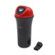 thumbnail image 1 of 8,2cmX20cm Bote de Plástico Negro Rojo Cubo de Basura para Vehículo Coche Turismo, 1 of 1