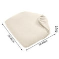thumbnail image 6 of Chair Cushion Cover Detachable Breathable Elastic Soft Comfortable Sitting Polyester Office Home Chair Cushion Cover for Household, 6 of 8