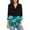#H-Black, variant on GuangCheng Womens V Neck Tops Long Sleeve Floral Printed Loose Fit Casual Blouses for Fall