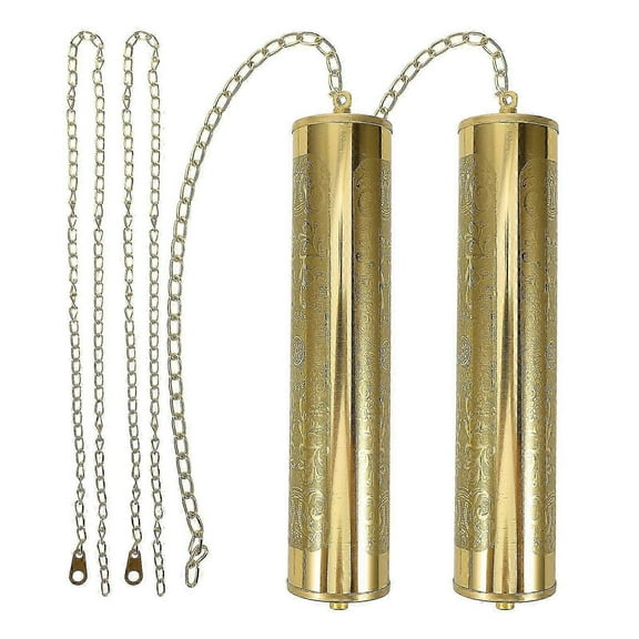 1 Set of Heavy Duty Iron Clock Weight Grandfather Clock Weight Part DIY Chain Weight Clock Wall Clock Supply