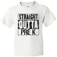 thumbnail image 3 of Inktastic Straight Outta Pre-K Youth T-Shirt, 3 of 5