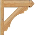 thumbnail image 3 of Ekena Millwork 6"W x 20"D x 20"H Olympic Rough Sawn Arts and Crafts Outlooker, Western Red Cedar, 3 of 4