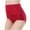 Wine, variant on Fancifize Women's High Waisted Underwear Tummy Control Full Coverage Briefs Breathable Soft Stretch Panties