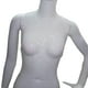 thumbnail image 5 of Top corto de malla para mujer, blusa sin tirantes, estilo urbano, bikini con pedrería cuello en V blanco, 5 of 7