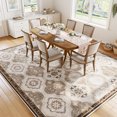 thumbnail image 5 of EnHomee 8x10 Area Rugs for Living Room Bedroom Vintage Indoor Carpet Rugs Machine Washable Area Rug,Khaki, 5 of 10