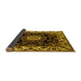 thumbnail image 2 of Ahgly Company Indoor Rectangle Medallion Yellow Traditional Area Rugs, 2' x 5', 2 of 4