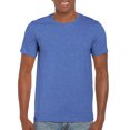 thumbnail image 2 of Gildan Soft Style Tee HthrRoyl, 2 of 2
