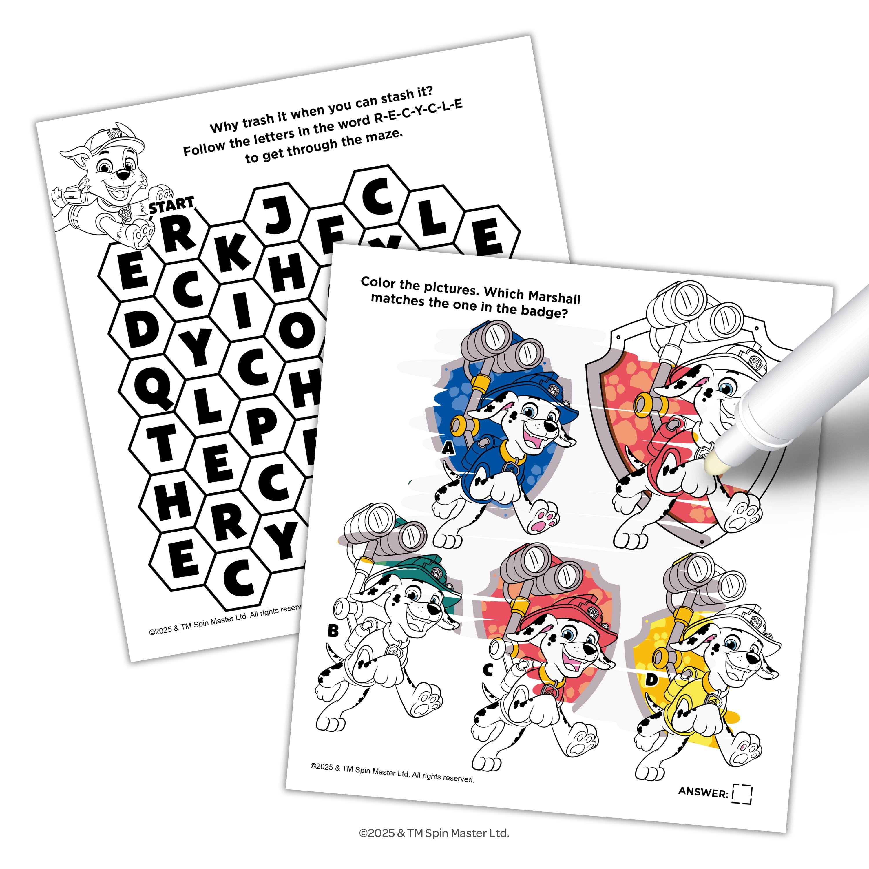 PAW PATROL IMAGINE INK MAGIC INK
