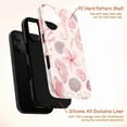 thumbnail image 2 of Pink Sea Life Dual Layer Phone Case – Cute Coral & Shell Design for iPhone 16 15 14 13 12 11 Pro Max, 2 of 6