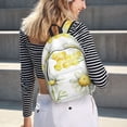 thumbnail image 2 of Easygd Sweet Honey Canvas Backpack: Stylish, Lightweight, and Versatile with Large Capacity and Adjustable Straps –, 2 of 7