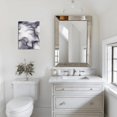 thumbnail image 2 of Create a Serene Atmosphere with Marble Draw Wall Art - Ready to Hang - 12x16 Inch, 2 of 7