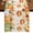 Green Orange, variant on Summer Lemon Table Runner 36 Inches Long for Dining Tables, Spring Floral Eucalyptus Leaves Botanical Cotton Linen Table Runner Coffee Tablerunners Dresser for Kitchen Party Holiday Decor 13"x36"