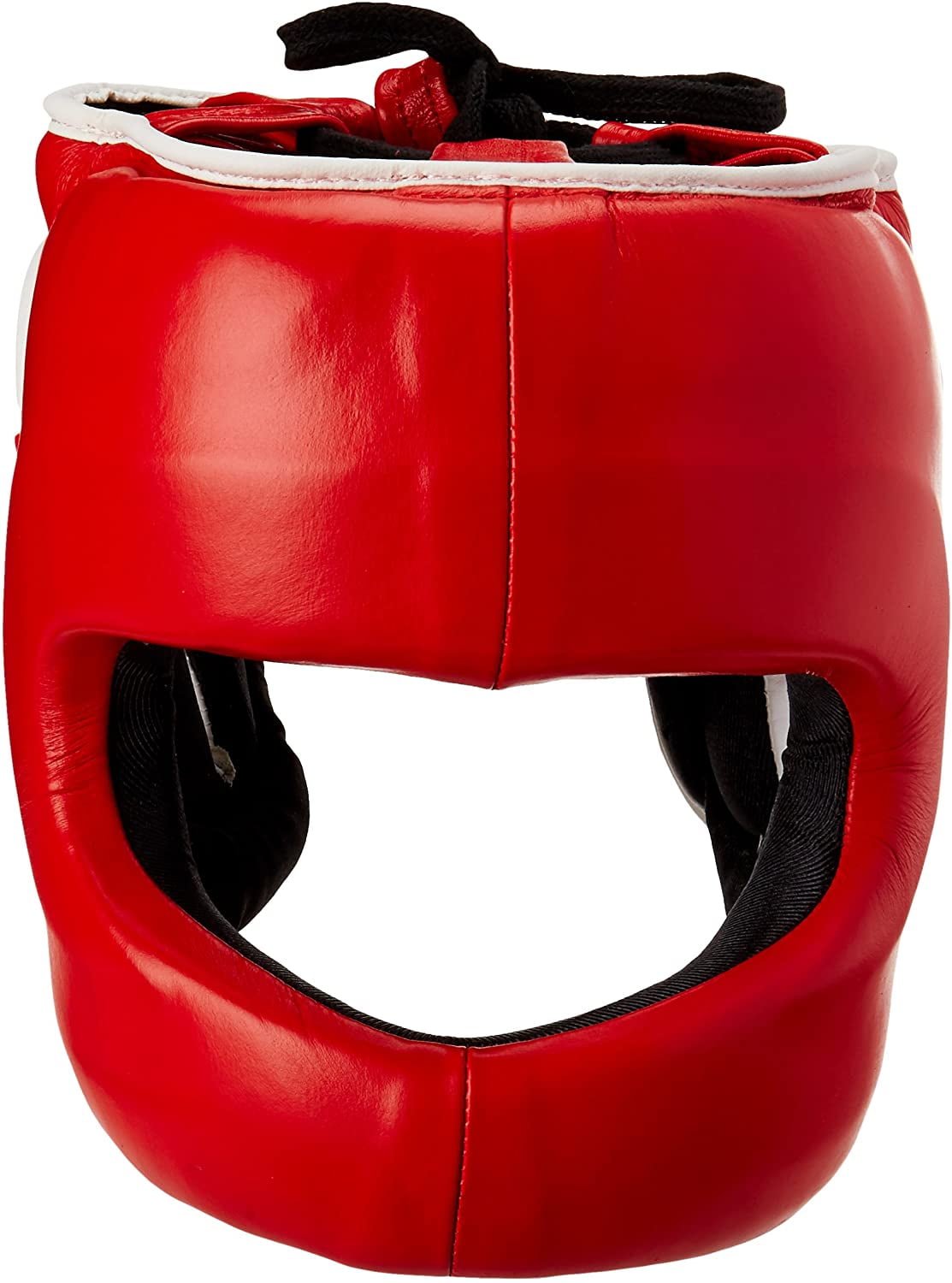 Ringside Deluxe Face Saver Boxing Headgear Small/Medium Red