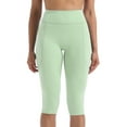 thumbnail image 3 of NELEUS Womens Yoga Capris Leggings For Workout With Pockets Tummy Control High Waist,Black+Gray+Light Green,US Size M, 3 of 8