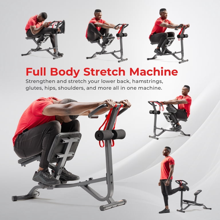 Sunny Health & Fitness Adjustable Stretch Training Machine, SF