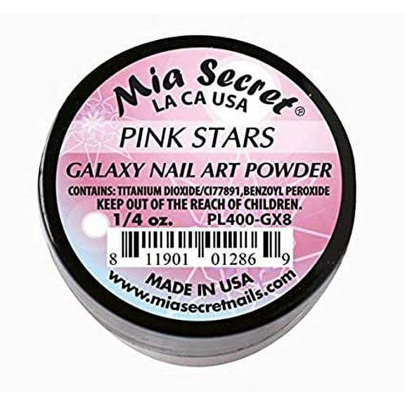 MIA SECRET (PL400-GX8) - PINK STARS (GALAXY)