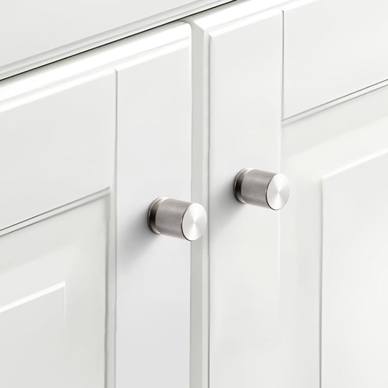 Goo-Ki 12 Pack Satin Nickel Cabinet Knobs, Drawer Knobs Cabinet Handles Hardware for Dresser,Wardrobe,Cupboard
