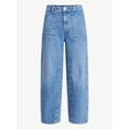thumbnail image 5 of Free Assembly Women's Cropped Carpenter Barrel Jeans, 27" Inseam, Sizes 0-20, 5 of 6