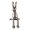Silver, variant on Yihuala Artistic Figurine Ceramic Craft for Table and Shelf Decoration Glazed Pottery Sculpture