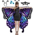 thumbnail image 1 of Disfraz de Mariposa para Mujer, Parte del Disfraz de Halloween, 1 of 3