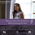 thumbnail image 2 of Almohada cervical Sonoma Lavender aromática, apta para calentar o enfriar, 2 of 5