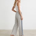 thumbnail image 6 of adaychics Womens Leopard Pants Side Striped Elastic Waist Drawstring Baggy Pants with Pockets Daily Wear, 6 of 7