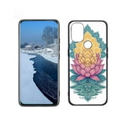 Serene-lotus-meditation-designs-1 phone case for OnePlus Nord N10 for Women Men Gifts,Flexible Painting silicone Shockproof - Phone Cover for OnePlus Nord N10