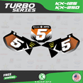 thumbnail image 3 of Kalair GFX Graphics Kit for Kawasaki KX250 (1999-2002) Turbo Series, 3 of 5