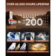 thumbnail image 5 of Bombilla LED para Luz Antiniebla GleamFlex H11/H8 30,000LM 6000K Blanco, 5 of 7