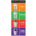 thumbnail image 4 of Great Value 13 Gallon Drawstring Kitchen Wastebasket Liners, White, Unscented, 80 Count, 4 of 10