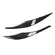 thumbnail image 1 of 2 uds cubierta tipo ceja para faro delantero reemplazo de embellecedor Exterior de coche para Serie 3 E90 E91 Sedan Touring 2005-2012 estilo de fibra de carbono, 1 of 12