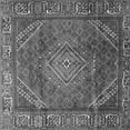 thumbnail image 1 of Ahgly Company Indoor Square Persian Gray Traditional Area Rugs, 4' Square, 1 of 1