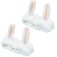 thumbnail image 1 of Maquillaje Diadema Señoras Orejas de conejo Moda Felpa Diadema Moda Linda Diadema elástica esponjosa Adepaton CPB-DE-LYY742-1, 1 of 5