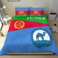 thumbnail image 3 of Eritrea Juego de Cama Bandera 02 Lt13, 3 of 4