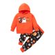 thumbnail image 1 of Txlixc - Traje de pantalón para niños, manga larga con capucha, estampado de Halloween, tops sueltos + pantalones largos informales de otoño para niñas y niños Txlixc Moda, 1 of 9