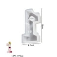 thumbnail image 2 of SLYNSHome DIY Numbers Candle Holder Making Molds Resin Number Candlestick Silicone Mould Epoxy Resin for Dinner Table Wedding Party Supplies Home Decorations, 2 of 4
