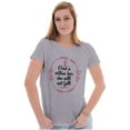 thumbnail image 4 of Breast Cancer Awareness Faith in God Womens Slim Fit Graphic Tee Brisco Brands L, 4 of 5