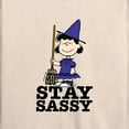 thumbnail image 3 of Peanuts - Lucy Stay Sassy - Women's Lightweight French Terry Long Sleeve Shirt, 3 of 6