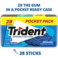 thumbnail image 3 of Trident Original Gum Pocket Pack 6 ea, 3 of 17