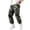 Army Green, variant on UDAUDU Men's Camo Cargo Pants Casual Jogger Baggy Pants Multi-Pockets Outdoor Workout Camouflage Joggers Army Green L