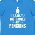 thumbnail image 2 of Inktastic Easily Distracted by Penguins Women's T-Shirt, 2 of 4
