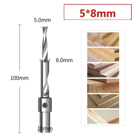 

Woodworking Countersink Drill Bit Salad Drill Step Drill With Double Hole Opener
