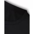 thumbnail image 3 of Women's Religious Slogan Print T-Shirt - 100% Cotton Casual Crew Neck Tee with 'Keep on Praying, God is Listening' Graphic, Knit Fabric, Regular Length - All Season Comfort, 3 of 6
