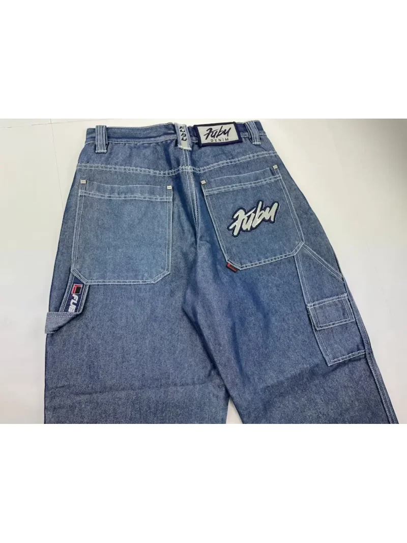 FUBU デニム バギー HIPHOP Y2K 古着 south poll FUBU Jeans Men